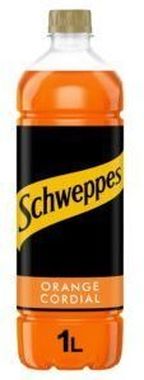 Schweppes Orange Cordial, PET 1 lt x 12 (2)